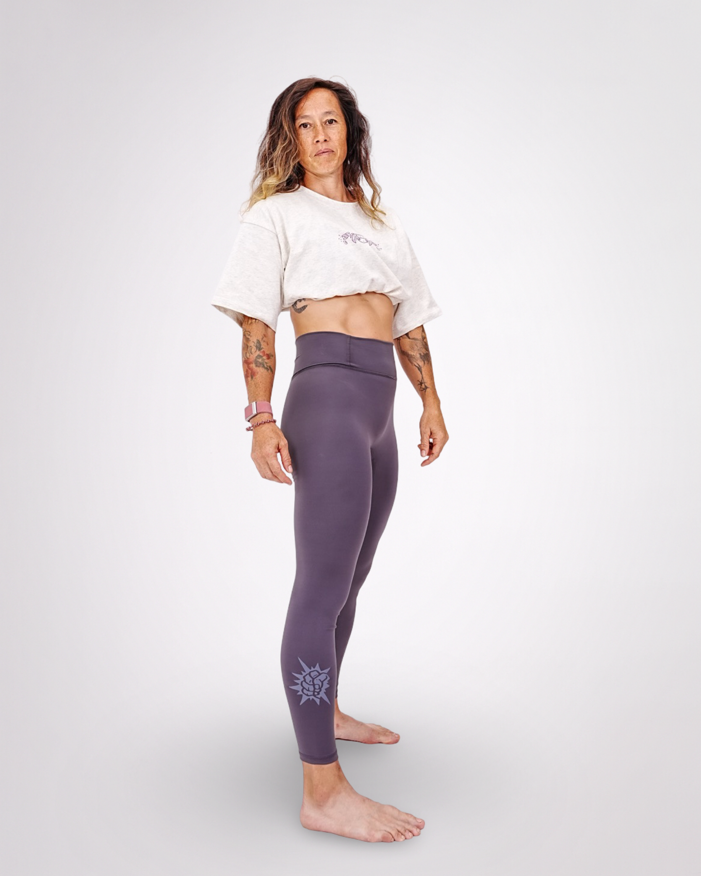 Unexpected Strength Leggings - Graphite Dust