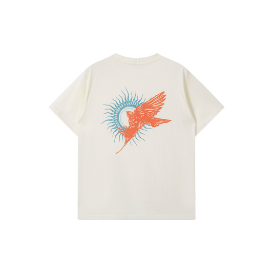 Wings Untamed T-Shirt - Cloud White