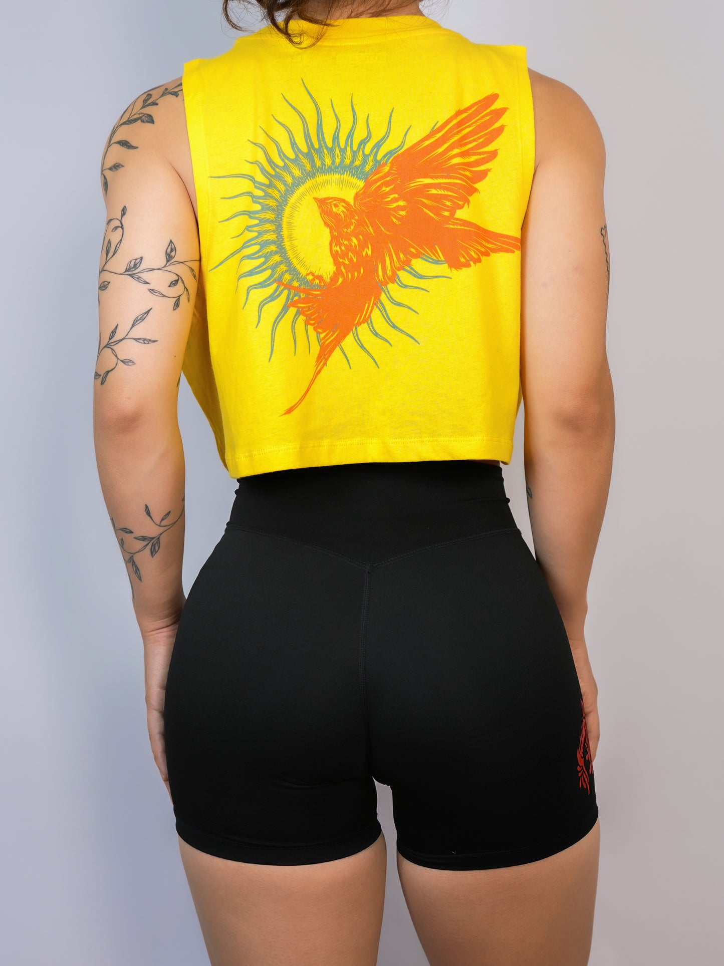 Wings Untamed Crop Tank - Honey Glint