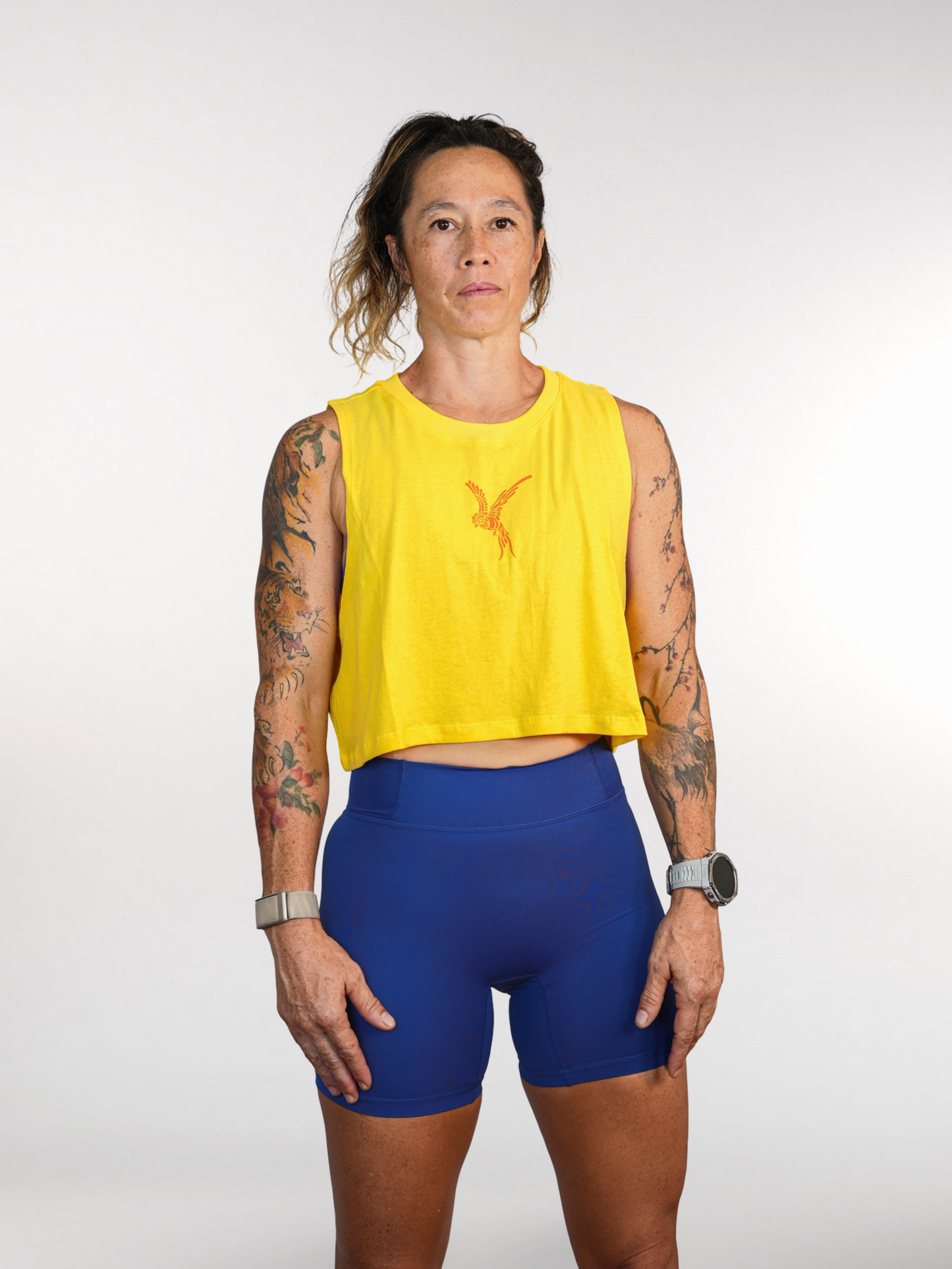 Wings Untamed Crop Tank - Honey Glint