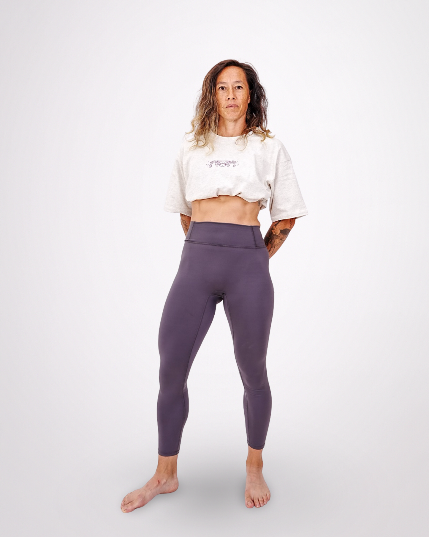 Unexpected Strength Leggings - Graphite Dust