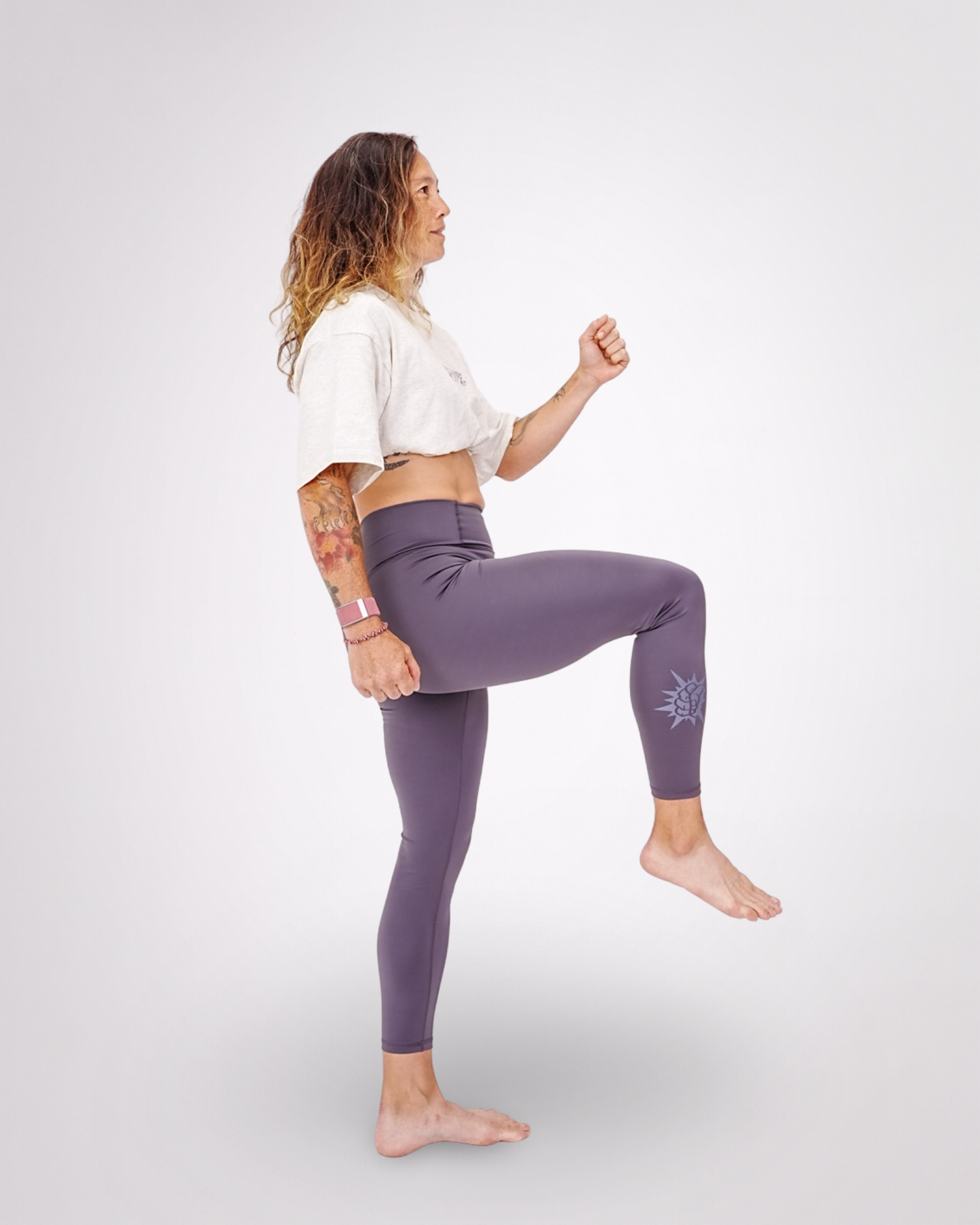 Unexpected Strength Leggings - Graphite Dust