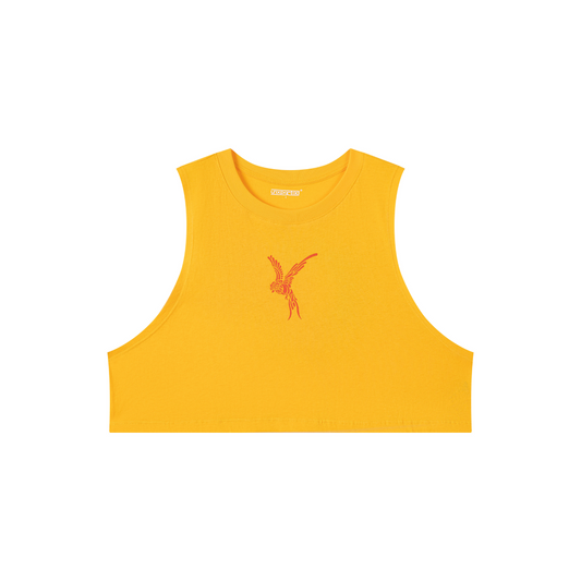 Wings Untamed Crop Tank - Honey Glint