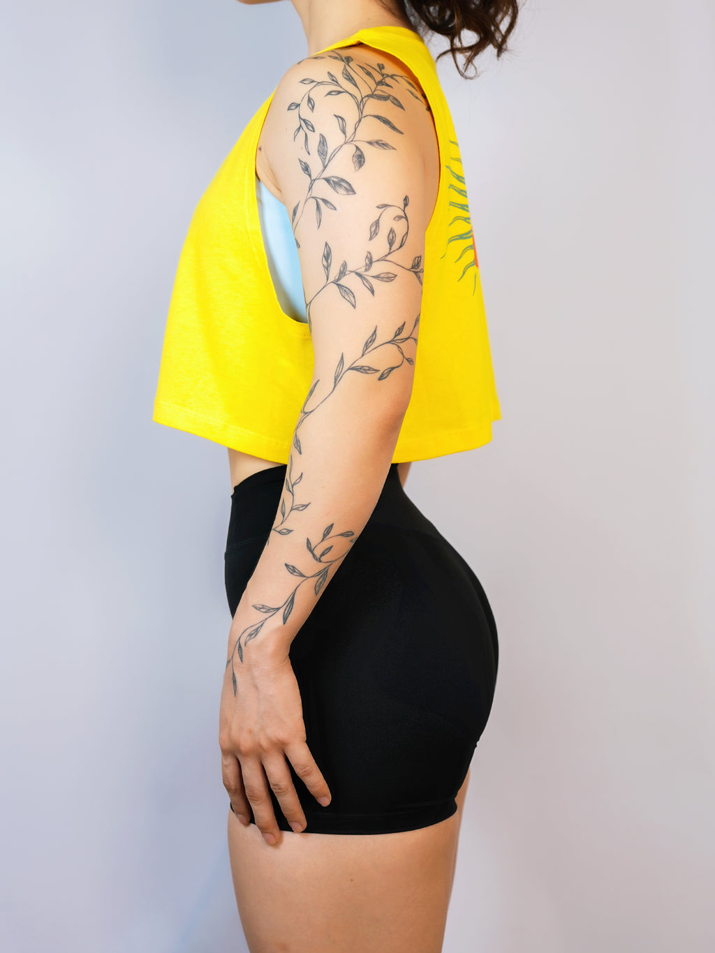 Wings Untamed Crop Tank - Honey Glint