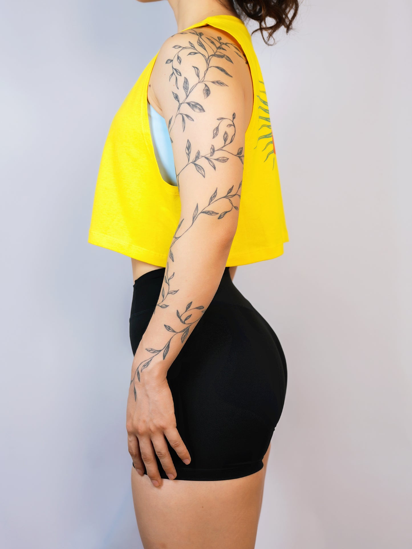 Wings Untamed Crop Tank - Honey Glint
