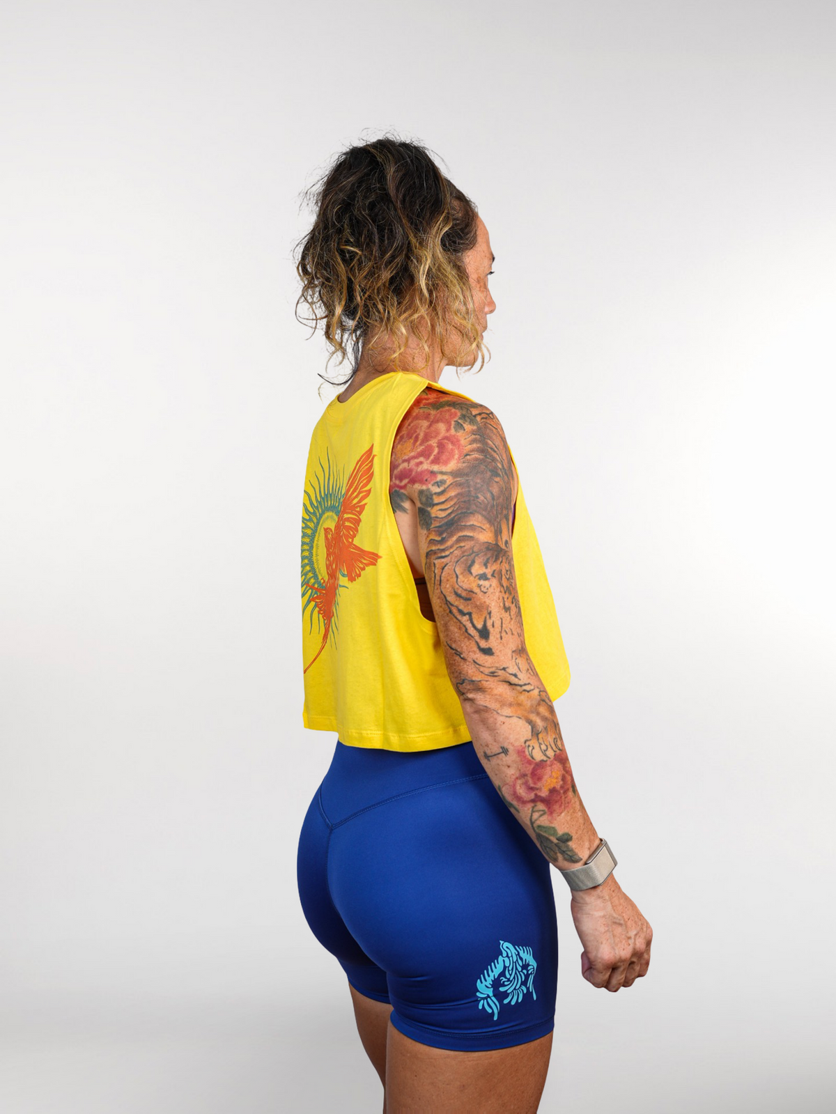 Wings Untamed Crop Tank - Honey Glint